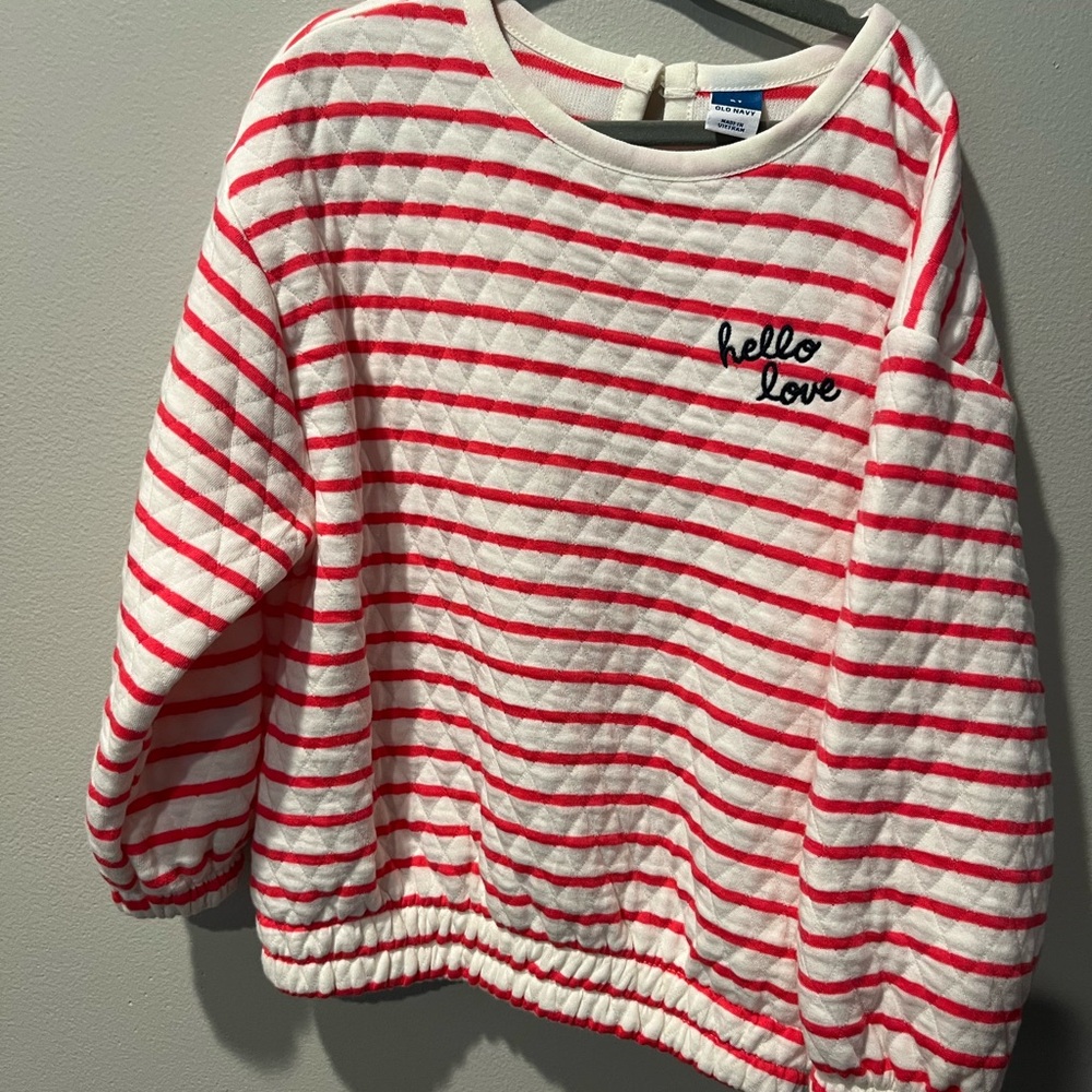 Like New 5T Girls Sweatshirt